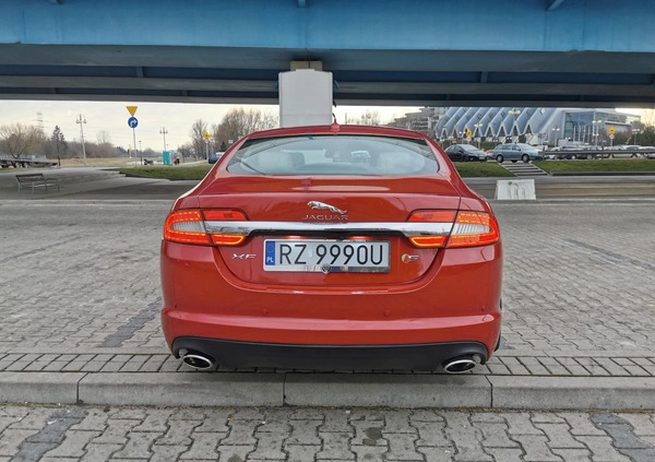 Jaguar XF cena 79900 przebieg: 125000, rok produkcji 2015 z Rzeszów małe 277